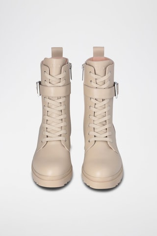 Bottines en cuir New Nancy - Taupe