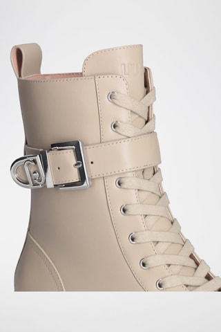 Bottines en cuir New Nancy - Taupe