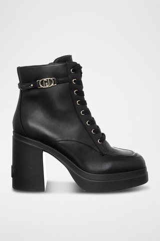 Bottines en cuir Jona - Noir