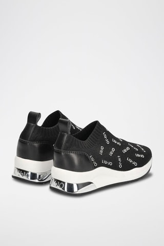 Baskets Karlie - Noir et blanc