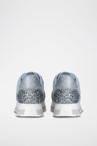 Baskets - Bleu et argenté