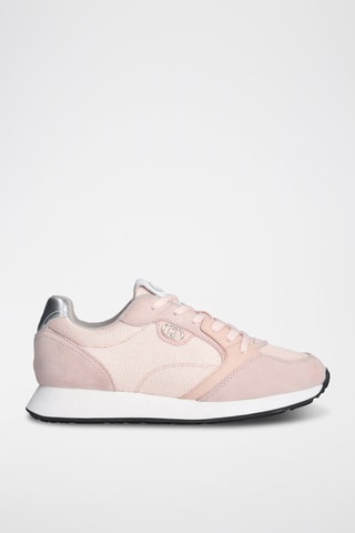 Baskets en cuir Vibe - Nude