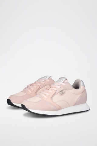 Baskets en cuir Vibe - Nude