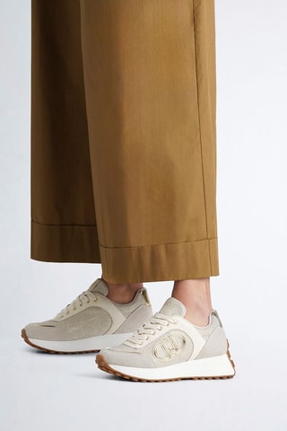 Baskets en cuir Lolo - Beige