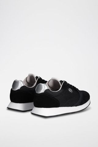Baskets en nubuck Vibe - Noir