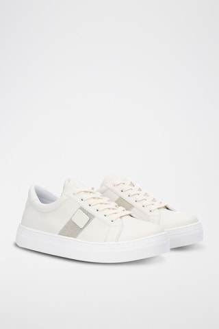 Sneakers plateformes Alicia - Beige