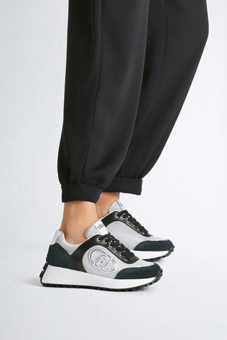 Baskets en cuir Lolo - Noir