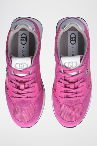 Baskets en nubuck Vibe - Rose