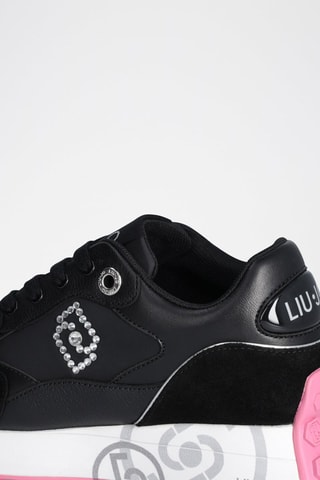 Sneakers en cuir - Noir