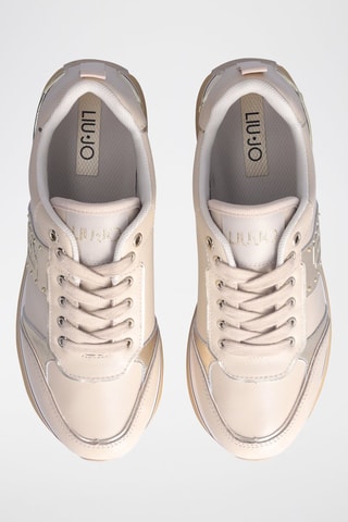 Baskets en cuir Maxi Wonder - Beige