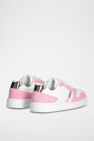 Baskets - Rose et blanc 