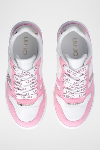 Baskets - Rose et blanc 