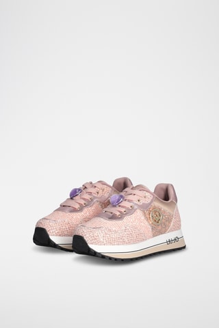 Baskets plateformes - Rose