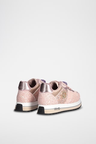 Baskets plateformes - Rose