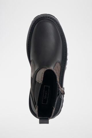 Bottines Chelsea - Noir et marron