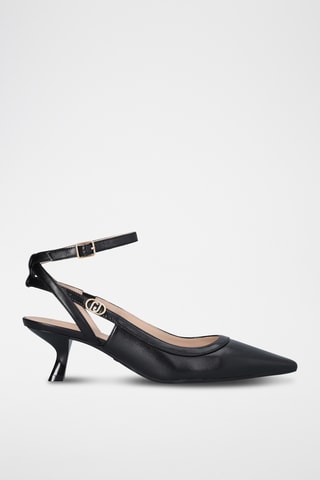 Escarpins en cuir de chèvre - Noir