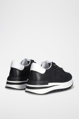 Baskets en cuir - Noir et blanc