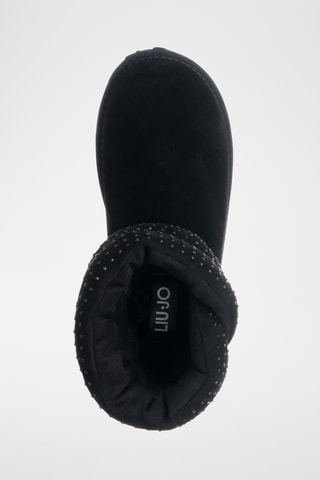 Bottines en nubuck - Noir