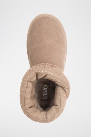 Bottines en nubuck - Taupe