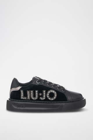 Baskets en nubuck - Noir