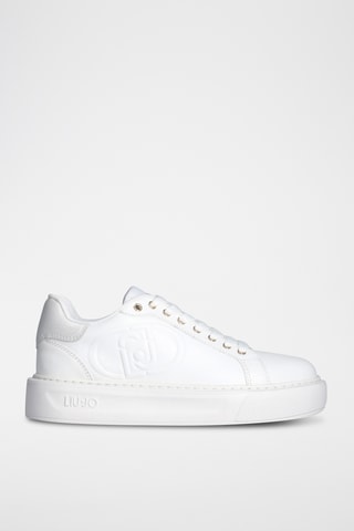 Baskets en cuir - Blanc