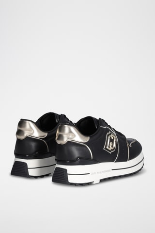 Baskets en cuir - Noir