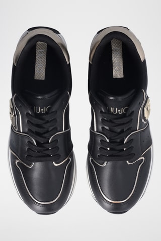 Baskets en cuir - Noir