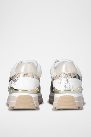 Baskets en cuir - Blanc