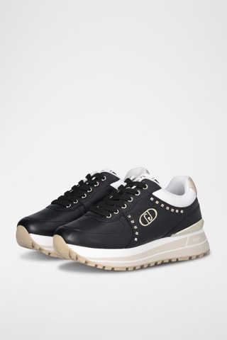 Baskets en cuir - Noir