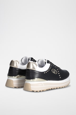 Baskets en cuir - Noir