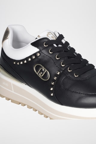 Baskets en cuir - Noir