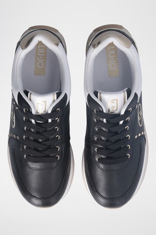 Baskets en cuir - Noir