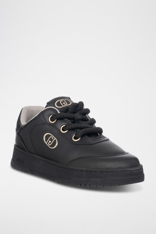 Baskets en cuir - Noir