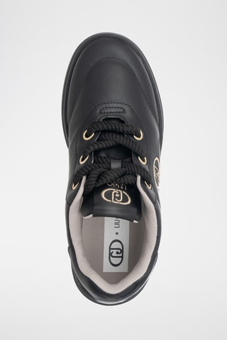 Baskets en cuir - Noir