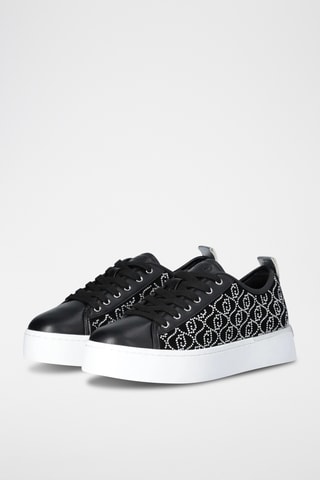 Baskets en cuir - Noir