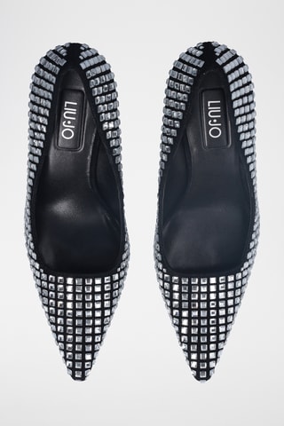 Escarpins en cuir de chèvre - Noir