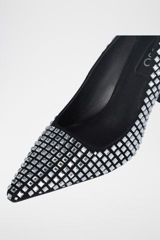 Escarpins en cuir de chèvre - Noir