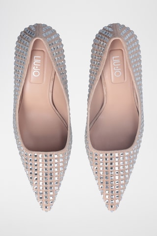 Escarpins en cuir de chèvre - Beige