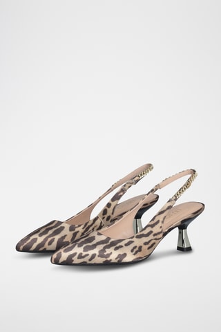 Escarpins - Beige et marron