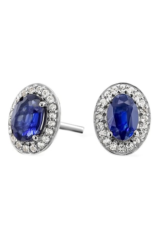 Dormilonas - Oro blanco, topacios y zafiro