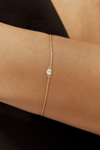 Pulsera - Oro amarillo y diamante
