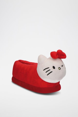 Pantufas Hello Kitty - Vermelho