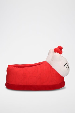 Pantufas Hello Kitty - Vermelho