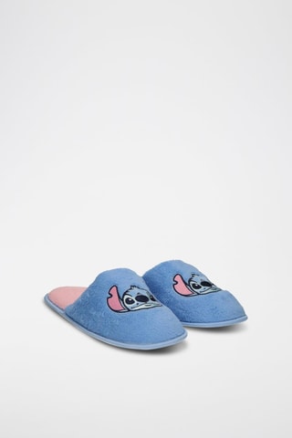 Pantufas Lilo e Stitch Disney - Azul-cobalto