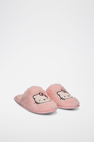 Pantufas Hello Kitty Sanrio - Rosa