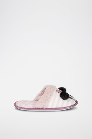 Pantufas forradas Minnie Disney - Rosa