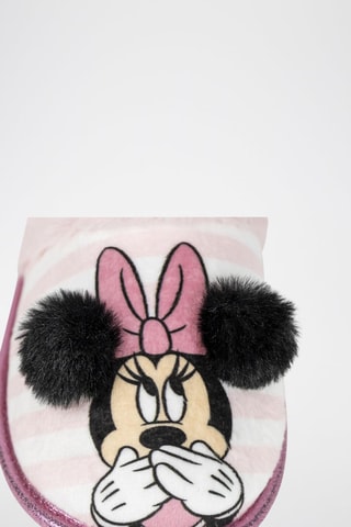 Pantufas forradas Minnie Disney - Rosa