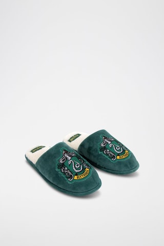 Pantufas Slytherin Harry Potter - Verde