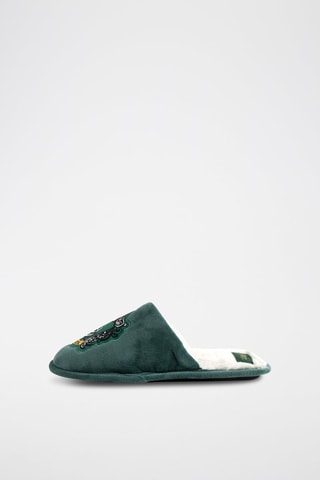Pantufas Slytherin Harry Potter - Verde