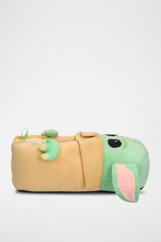 Pantufas com orelhas Grogu The Mandalorian Star Wars - Verde